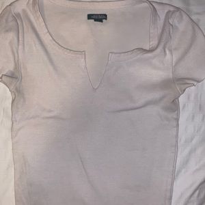 Wild fable white v neck top